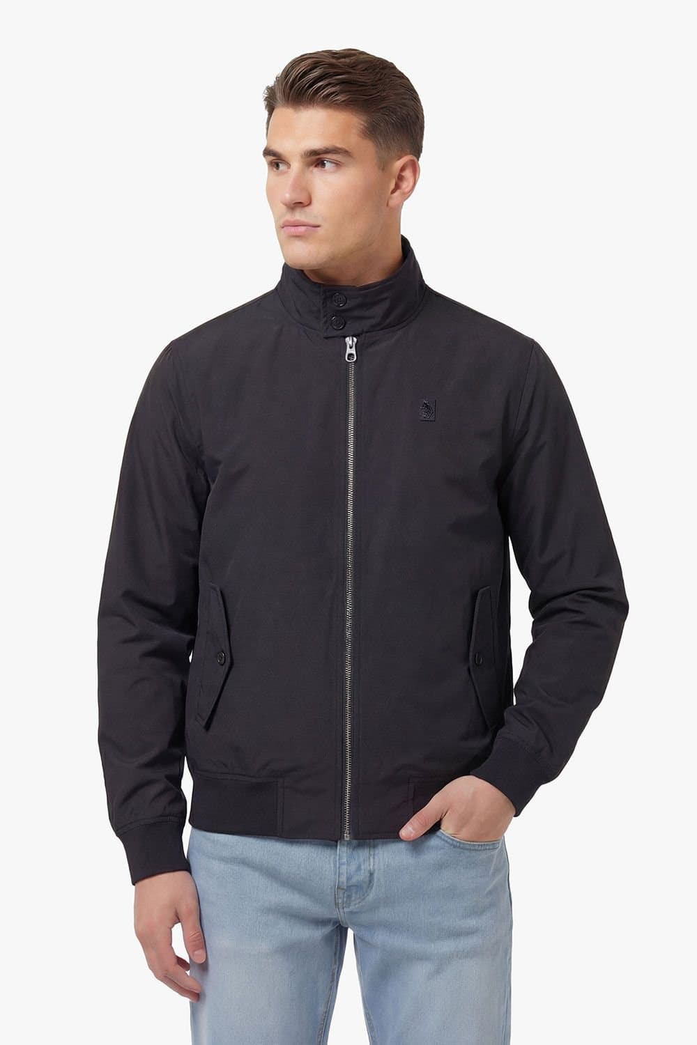 Luke 1977 Luke 1977 Men's Parry Funnel Neck Jacket in Black