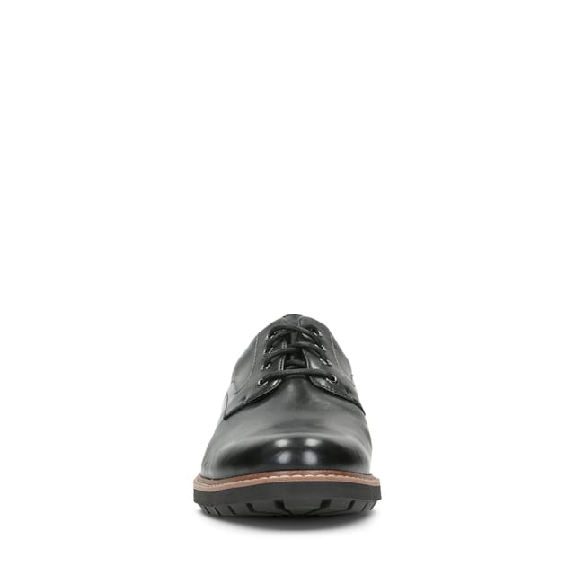 Clarks Clarks Men's Batcombe Hall Black Leather Derby Shoes - 3