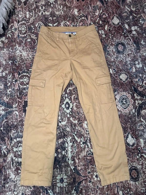 L.L. Bean L.L Bean Mid-Rise Straight-Leg Cargo