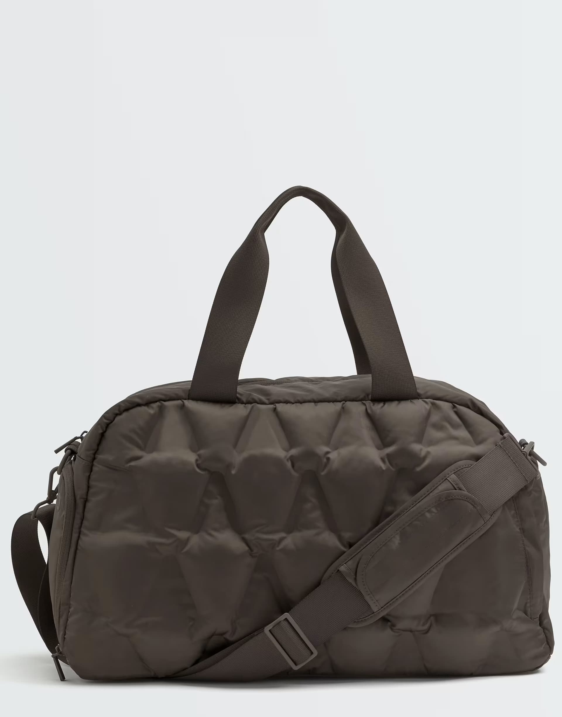 ASOS OYSHO Padded technical sports bag in dark brown