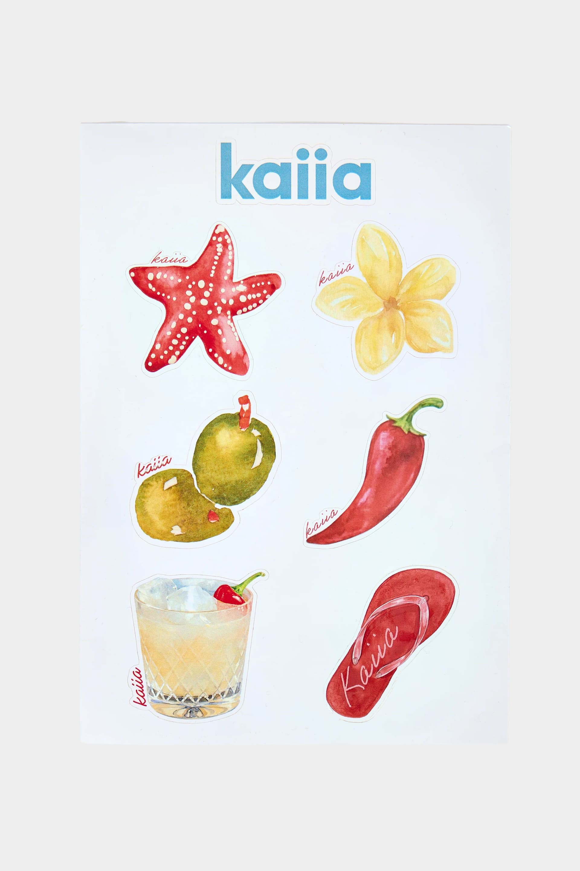 Kaiia Kaiia Summer Sticker Pack Multi