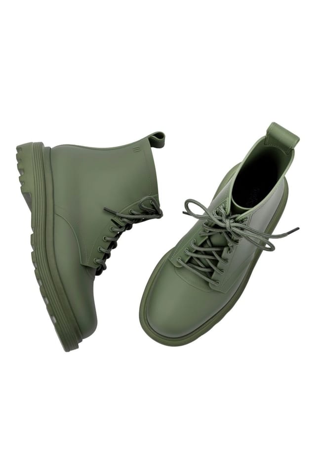 Melissa Shoes Melissa Shoes Women's Coturno Soft Jelly Boots in Green - 3