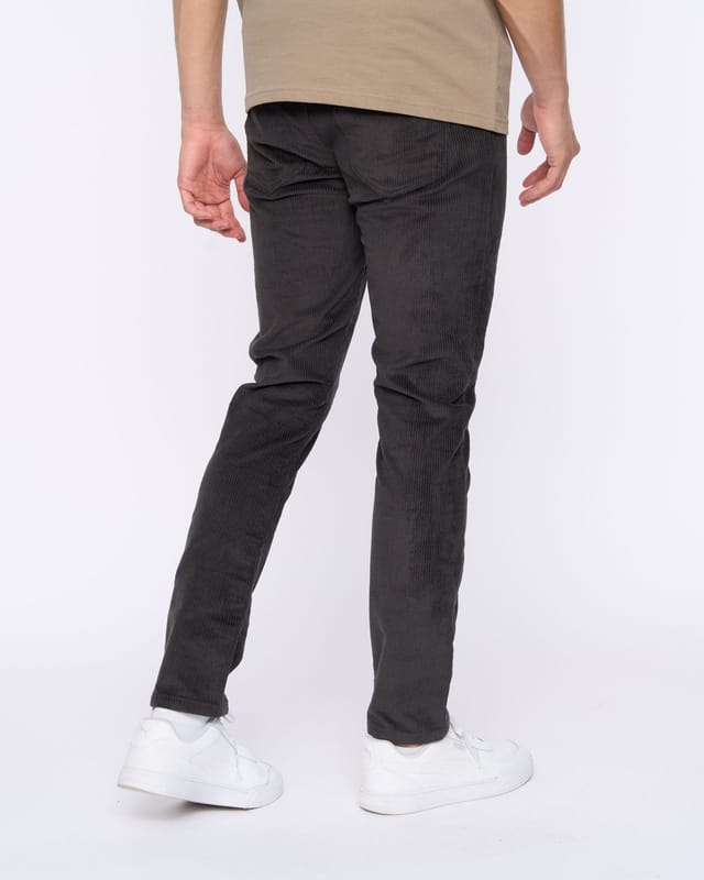 Duck&Cover Duck&Cover Men's Cordsome Trousers in Dark Grey - 3