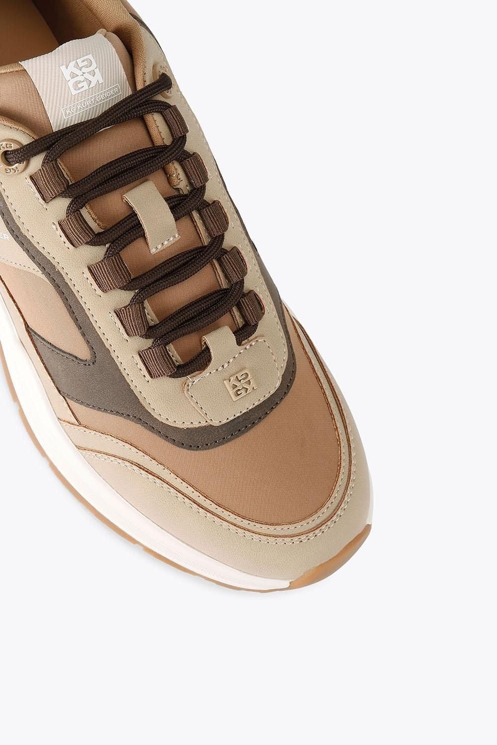 KG Kurt Geiger KG Kurt Geiger Men's 'Leon' Trainers in Tan - 4
