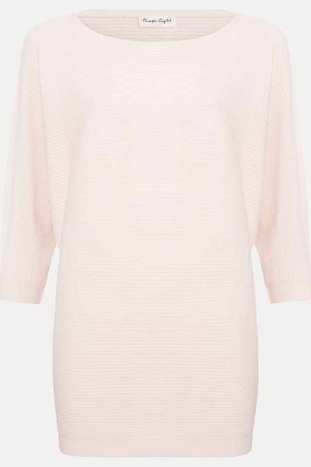 Phase Eight Phase Eight Women's Giana Ribbed Jumper in Off-White - 2