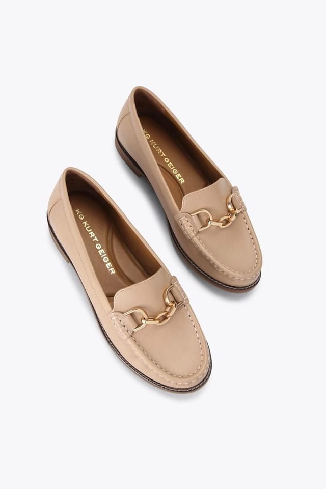 KG Kurt Geiger KG Kurt Geiger Women's 'Marnie' Leather Flats in Pale Pink - 2