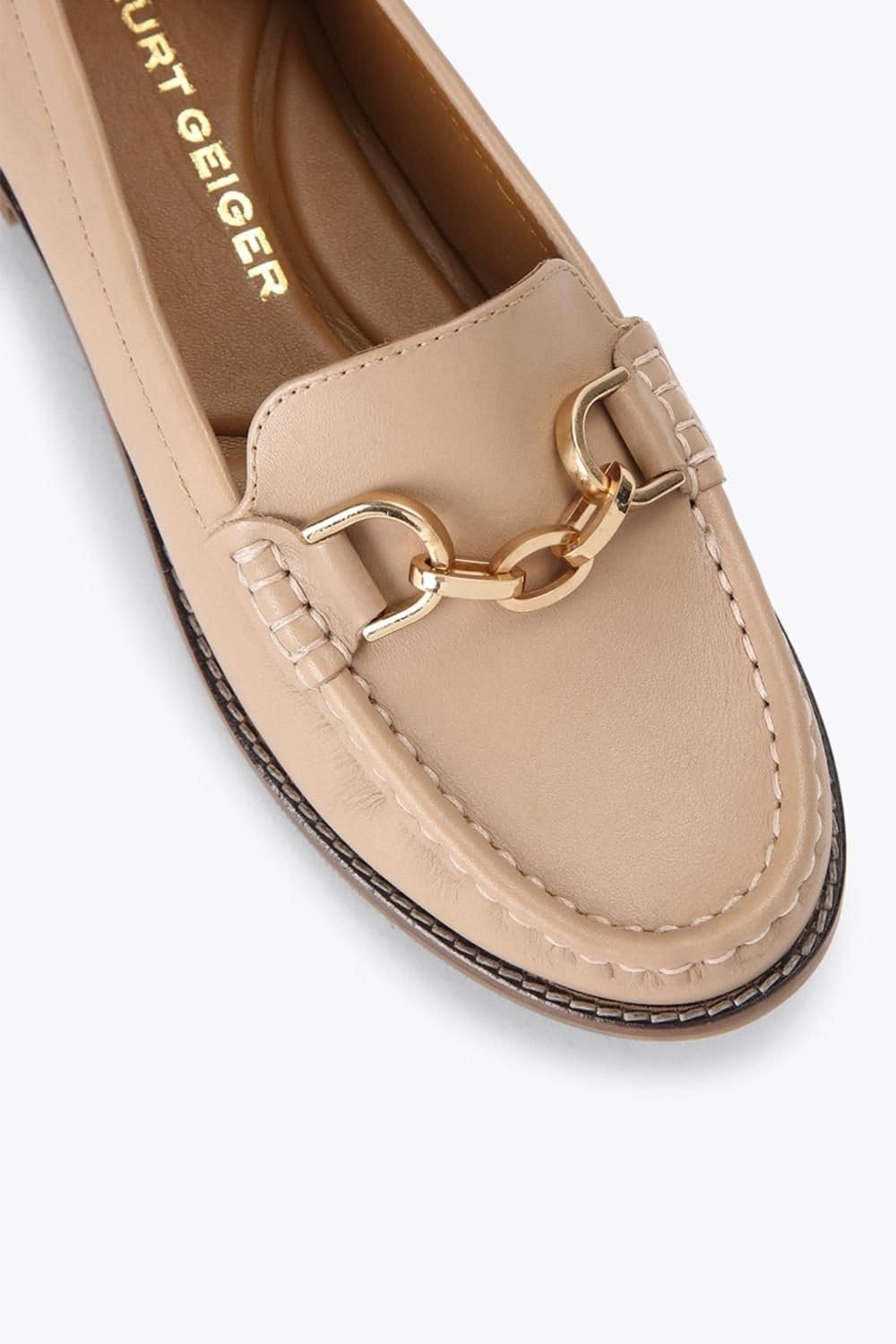 KG Kurt Geiger KG Kurt Geiger Women's 'Marnie' Leather Flats in Pale Pink - 4