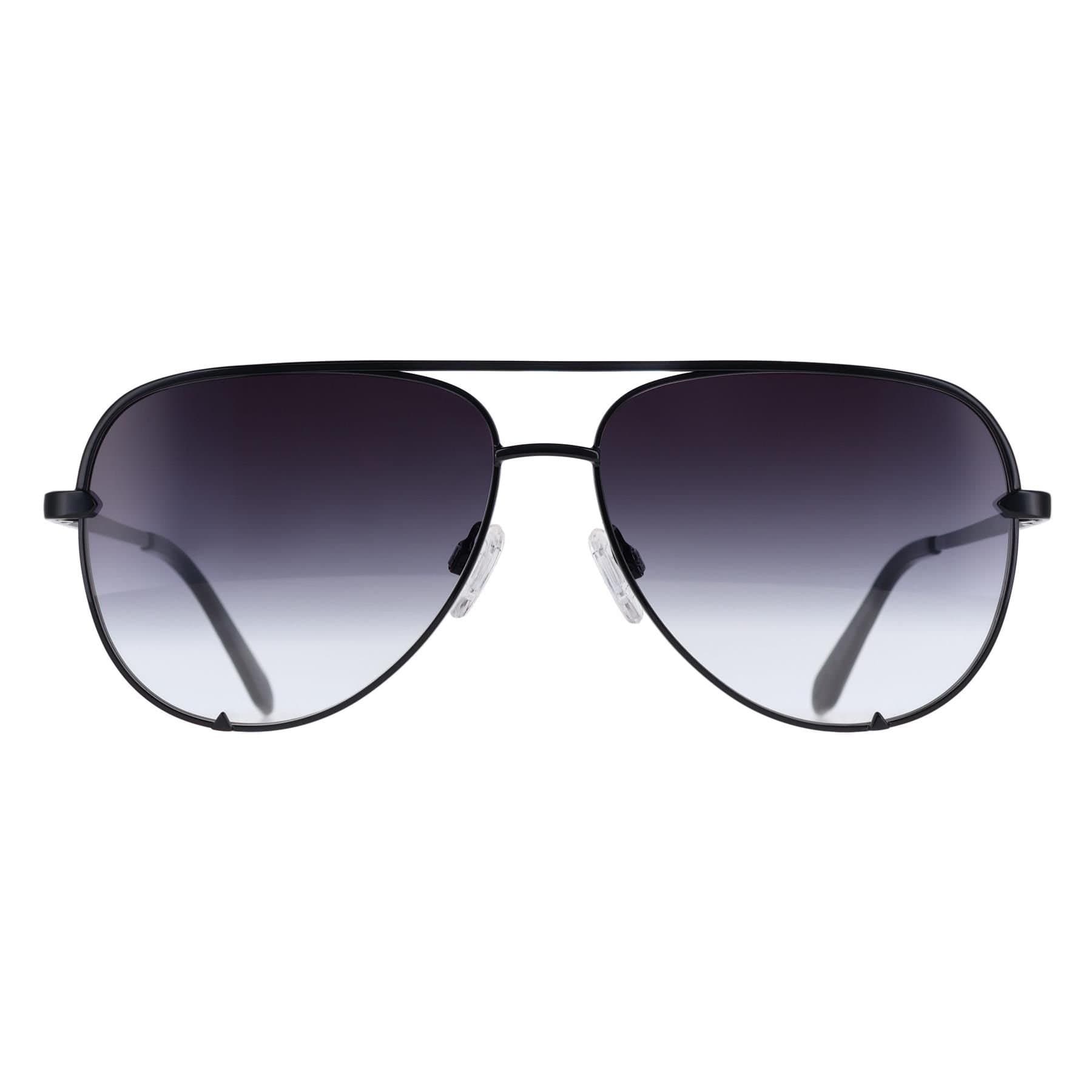 Quay Quay Women's Aviator Black Gradient High Key Mini Sunglasses