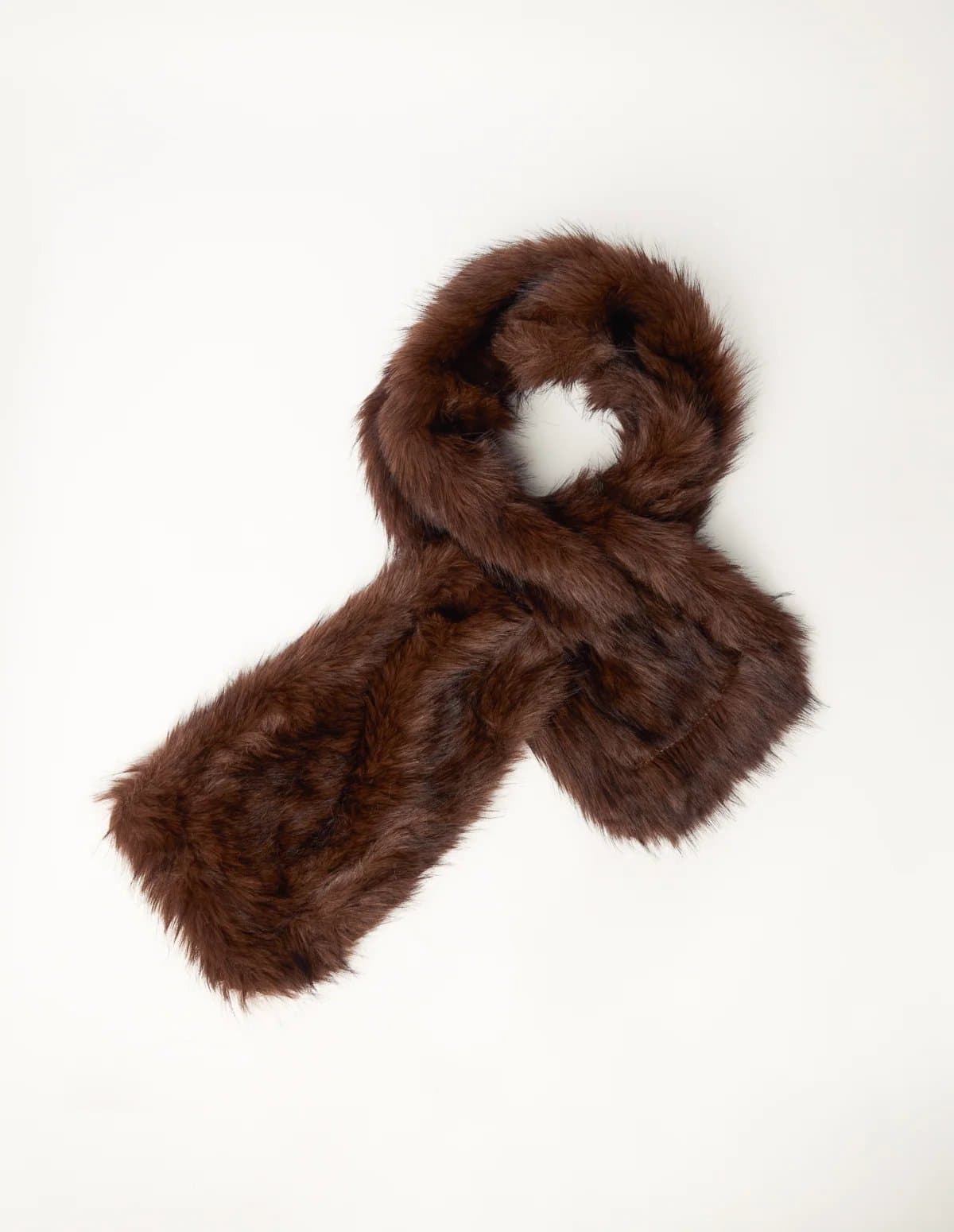 Blue Vanilla Faux Fur Scarf
