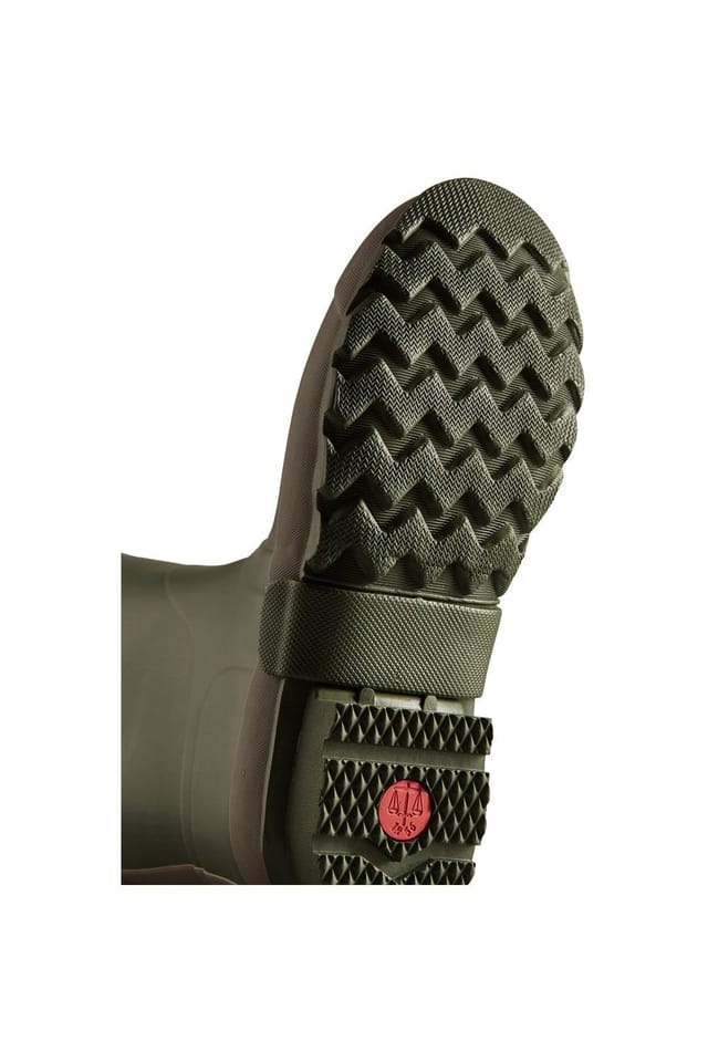 Hunter Hunter Men's 'Gardener Short' Wellington Boots in Dark Olive - 3