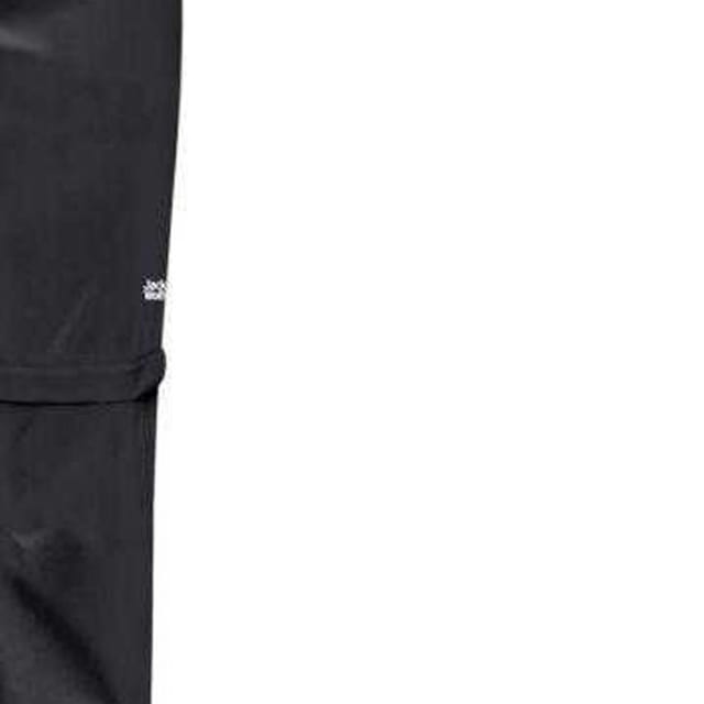Jack Wolfskin Jack Wolfskin Women's Overland Zip-Off Trousers in Black - 2