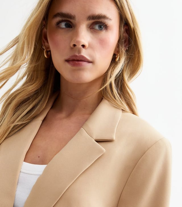 New Look Women's Petite Camel Longline Blazer New Look - 2