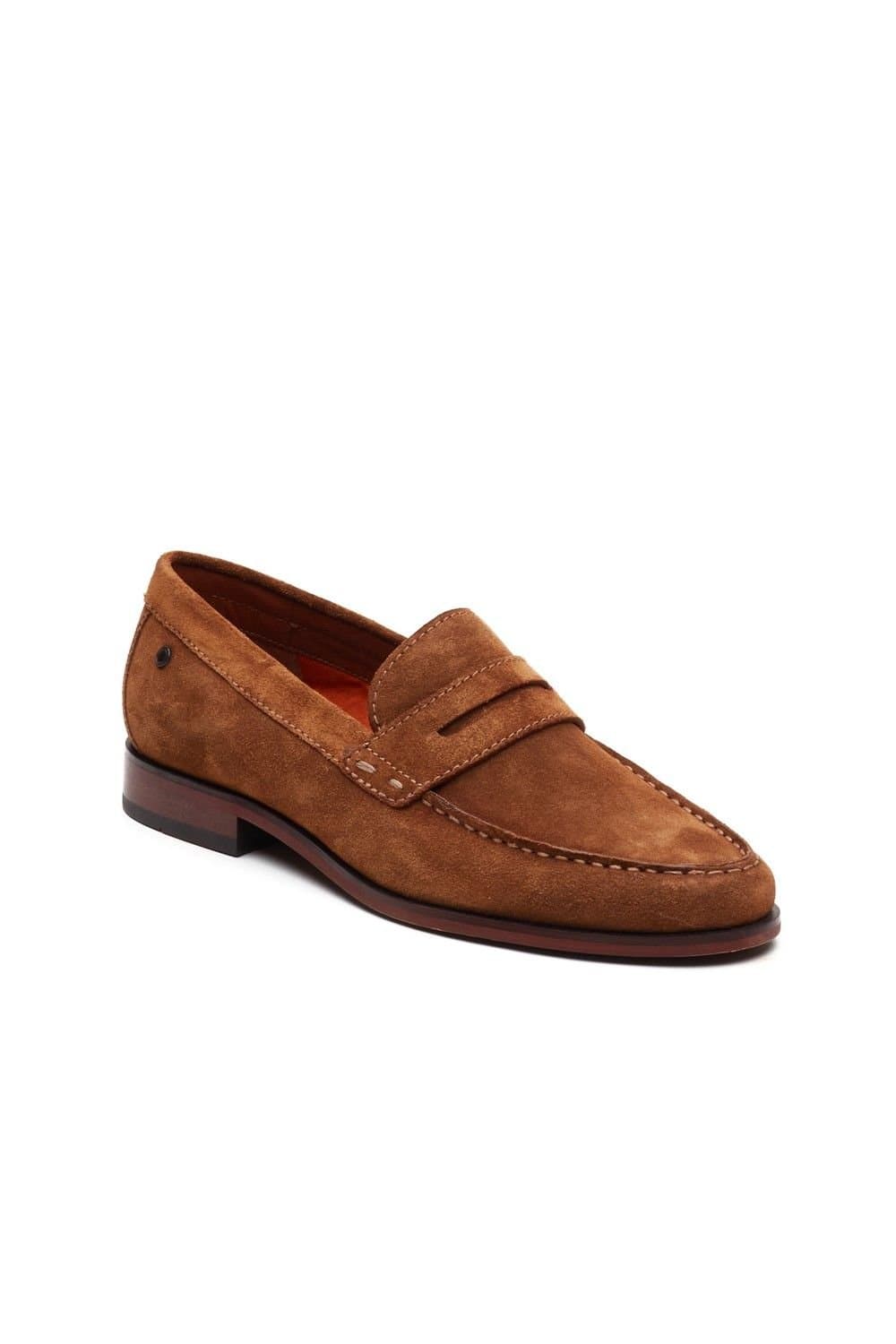 Base London Base London Men's Slate Penny Loafer in Camel