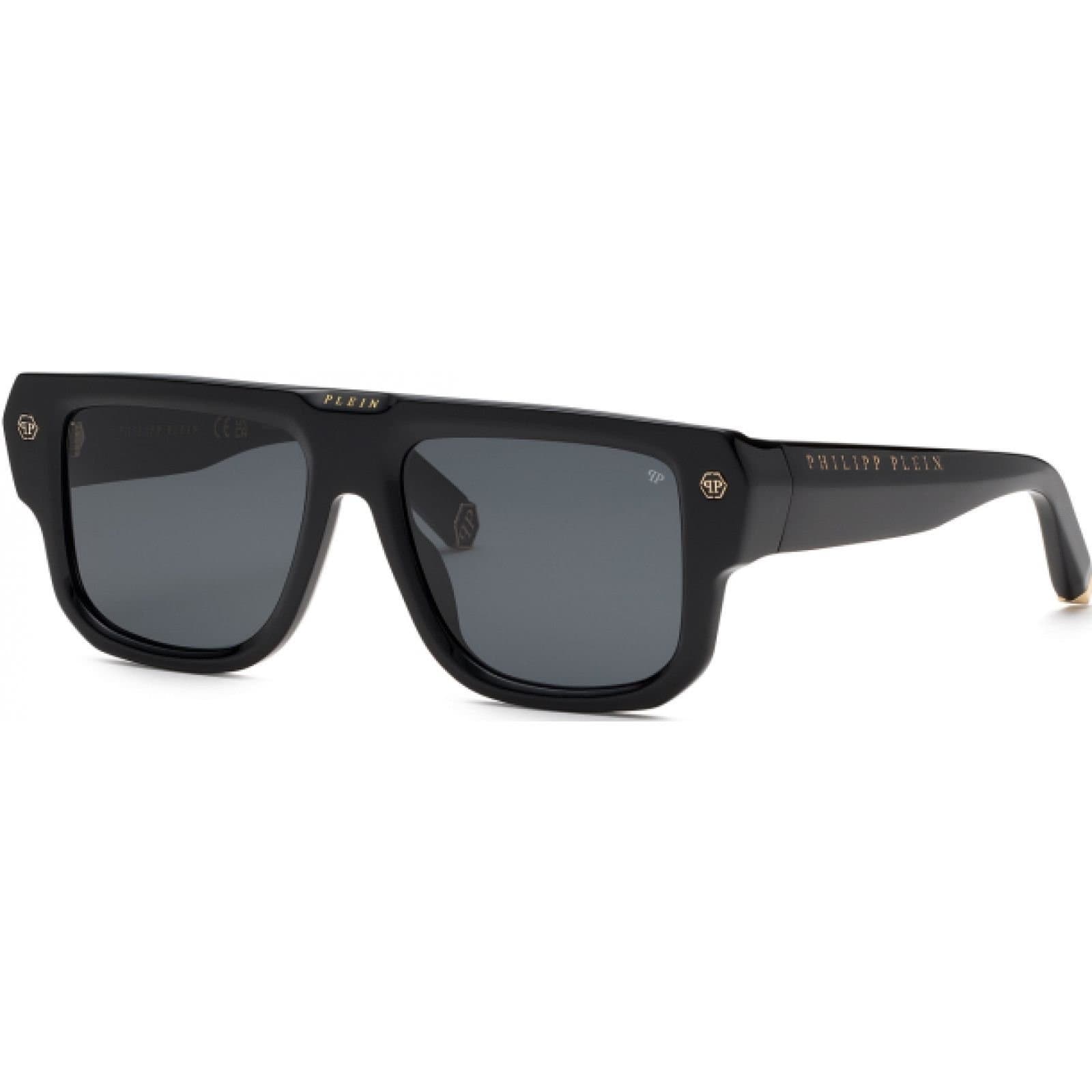 Philipp Plein Philipp Plein Men's SPP179-550Z29 Square/Rectangle Sunglasses in Black