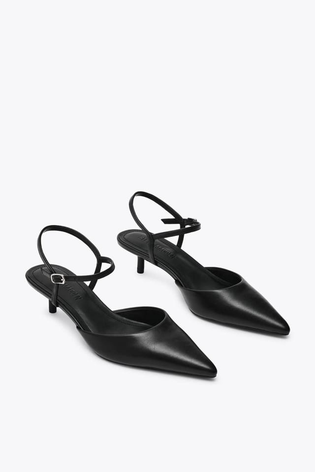 Steve Madden STEVE MADDEN Women's 'Adelaide Heel Black' Leather Heels in Black - 2