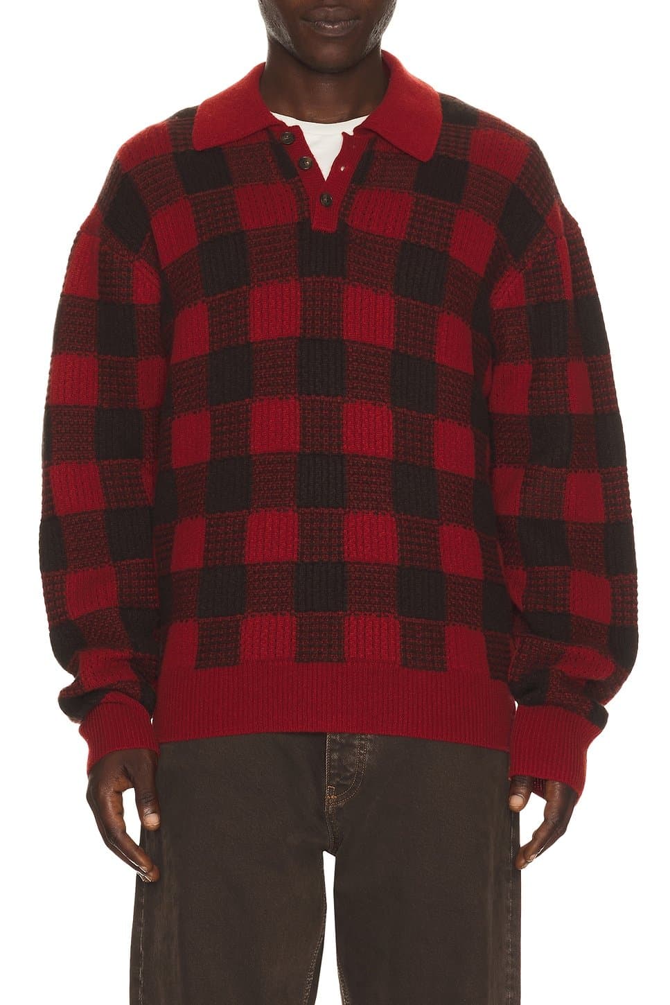 revolve Checker Allday Polo