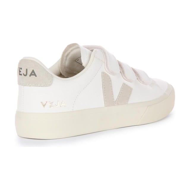 Veja Veja Women's 'Recife Chromfre' Leather Trainers in Natural - 3