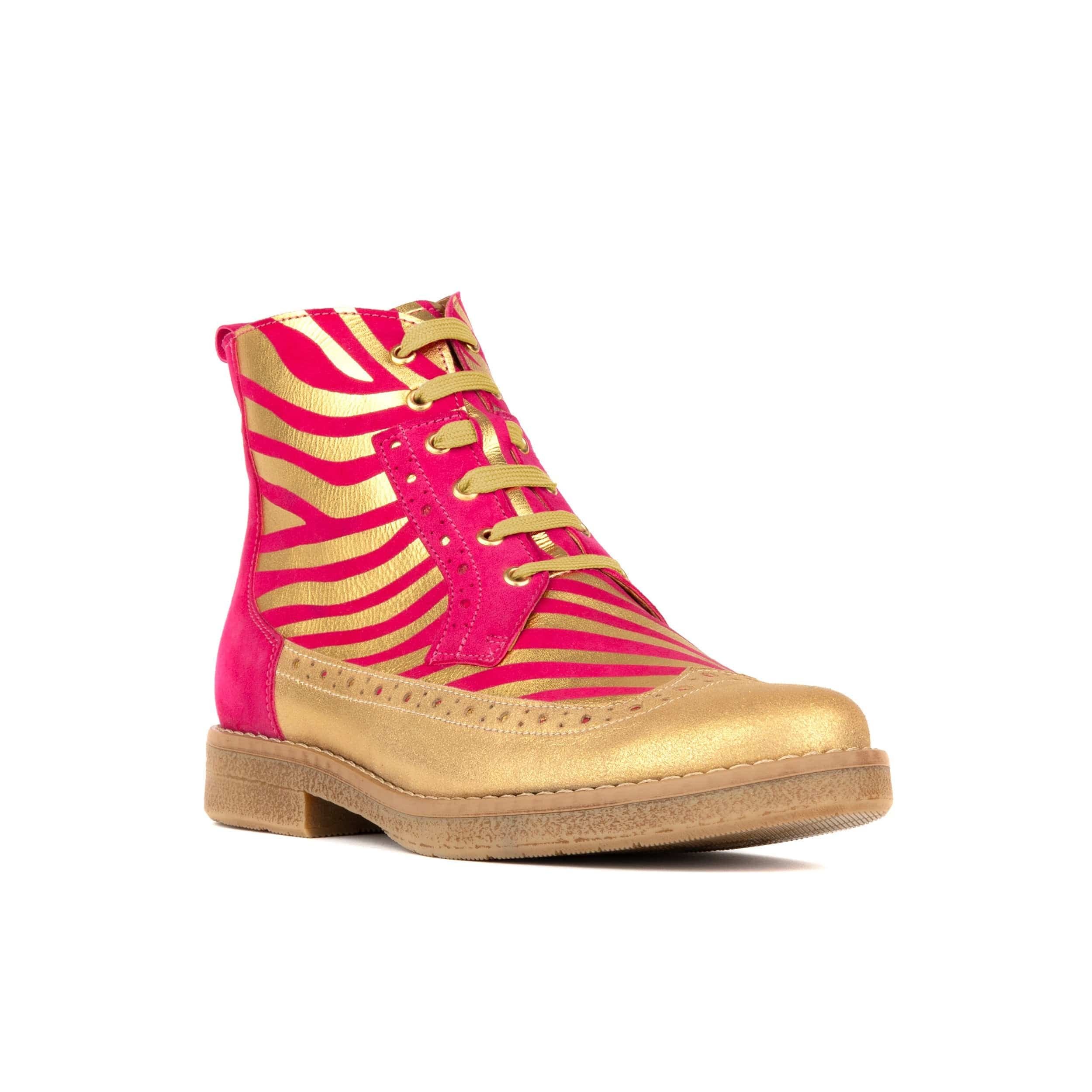 Embassy London Embassy London Women's Hatter - Pink & Gold Stripes - 2