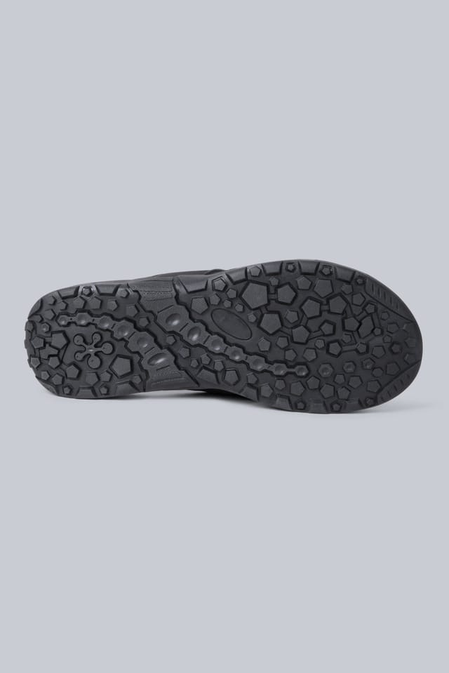 Animal Animal Men's 'Fader' Casual Lightweight Comfortable Outdoor Slip On Flip Flops in Black - 3