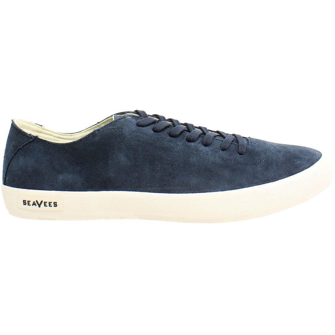 Seavees Seavees Men's Racquet Club Lace-Up Blue Suede Leather Shoes - 1
