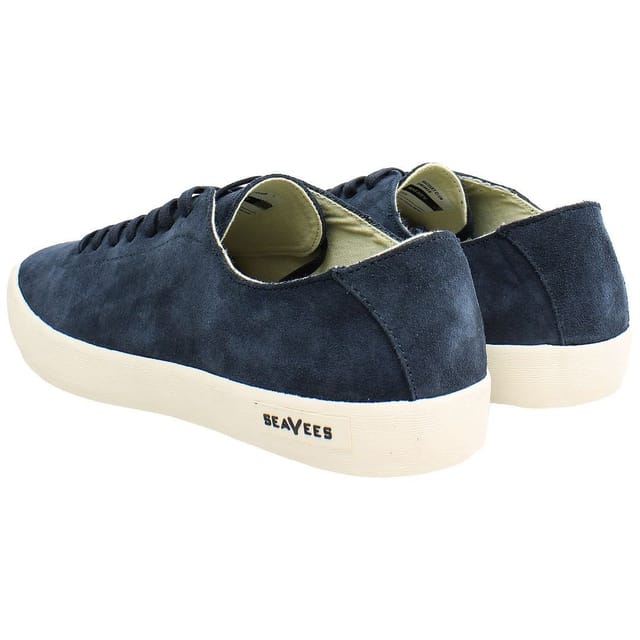 Seavees Seavees Men's Racquet Club Lace-Up Blue Suede Leather Shoes - 3
