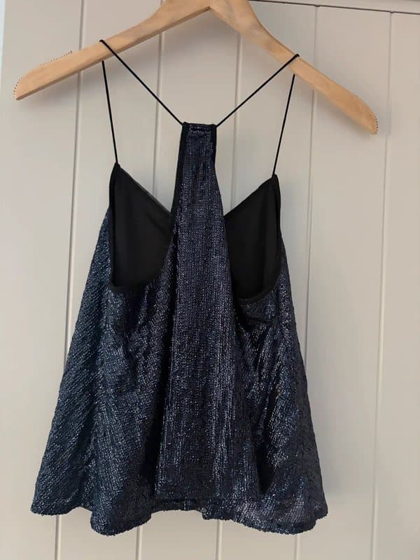 ASOS ASOS sequin halter top