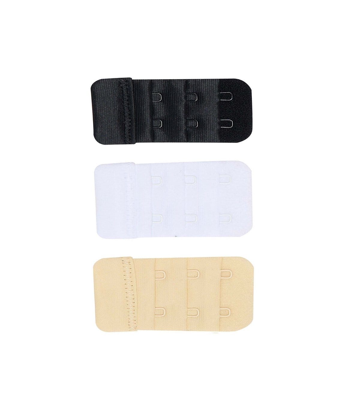 Nude Intimates Women's Pack of 3 Multi Colour Bra Extenders Nude Intimates New Look - 1