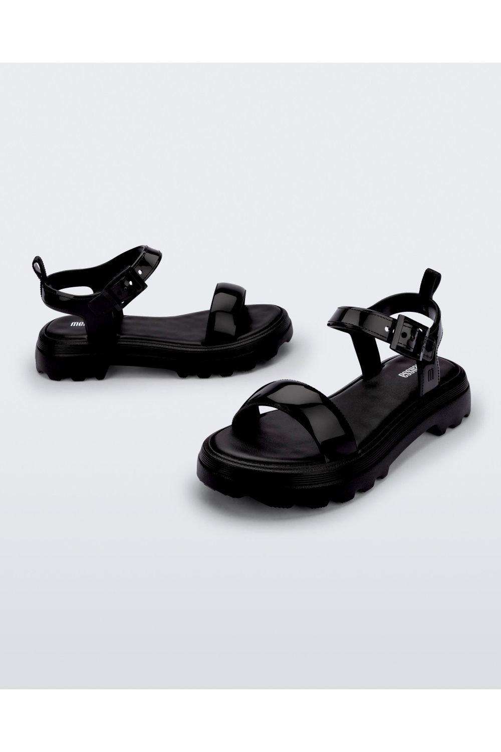 Melissa Shoes Melissa Shoes Women's Town Jelly Sandals in Black - 3