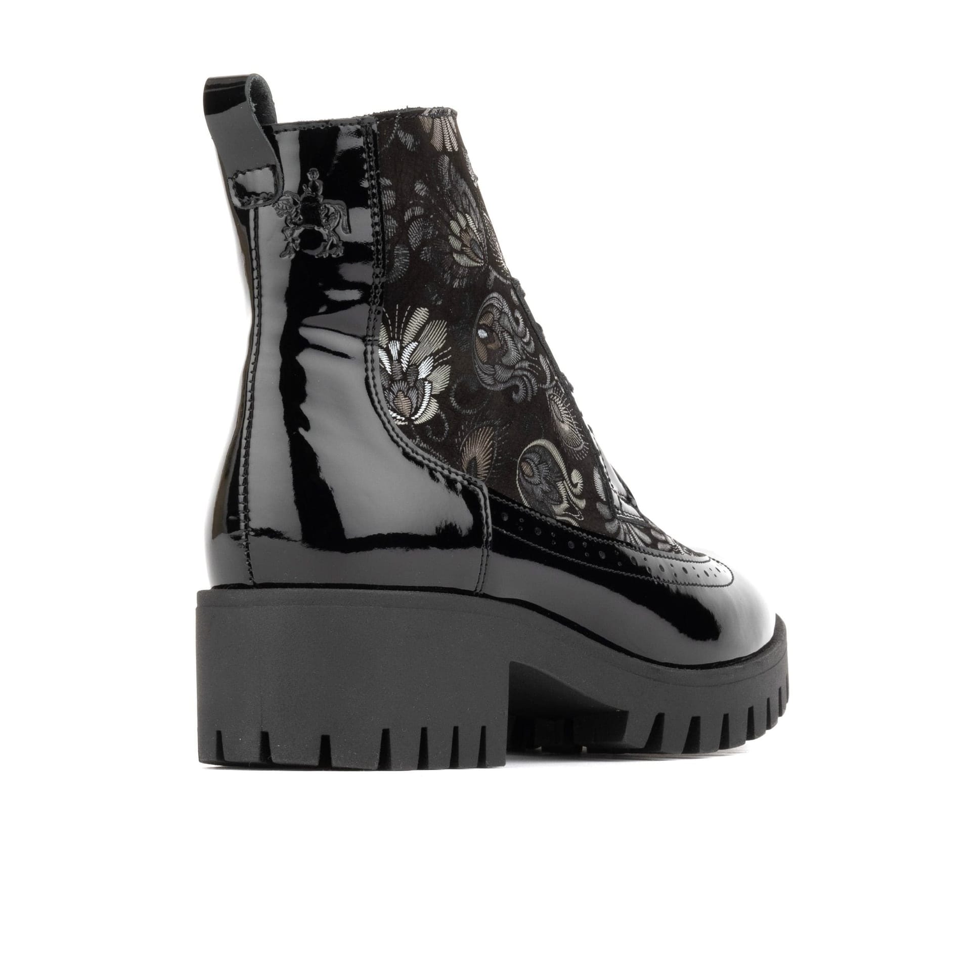 Embassy London Embassy London Women's Milliner Platform - Emboss in Black - 4