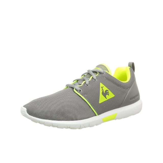 Le Coq Sportif Le Coq Sportif Women's Dynacomf Classic "Titanium" Lace-Up Grey Synthetic Trainers - 3