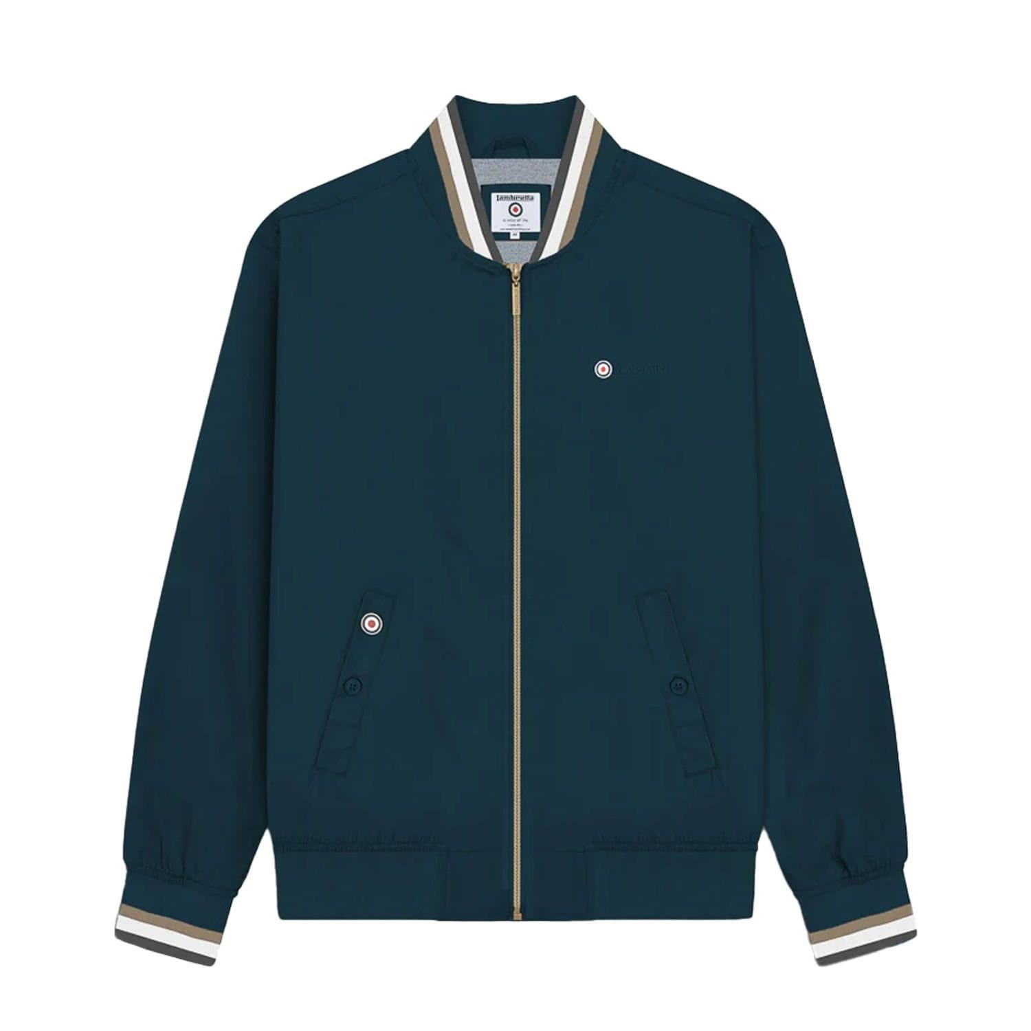 Lambretta Lambretta Men's Monkey Triple Tipped Jacket in Dark Navy