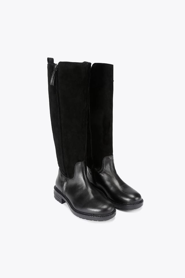 Carvela Carvela Women's 'Russ High Leg' Leather Boots in Black - 2