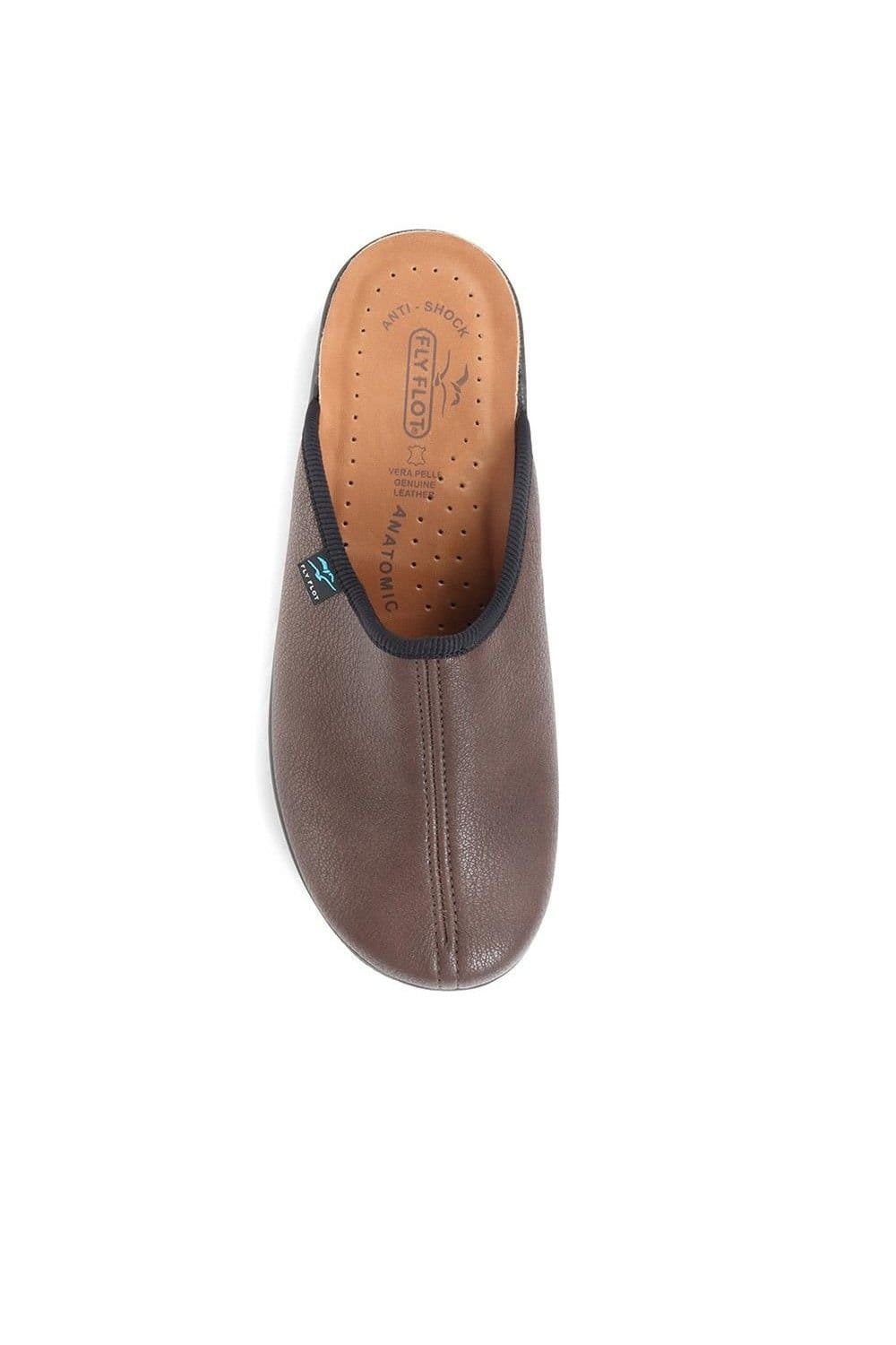 Fly Flot Fly Flot Men's Mule Slippers in Dark Brown - 4