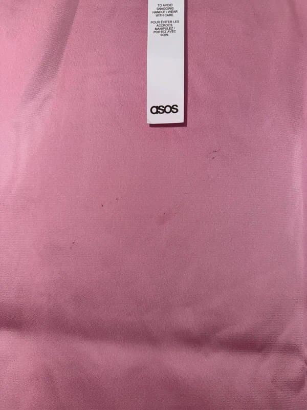 ASOS ASOS pink silk skirt