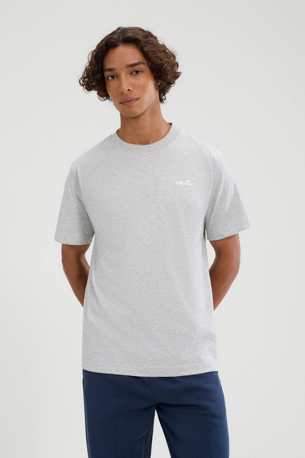 Ellesse Ellesse Men's Acciano T-Shirt in Light Grey - 3
