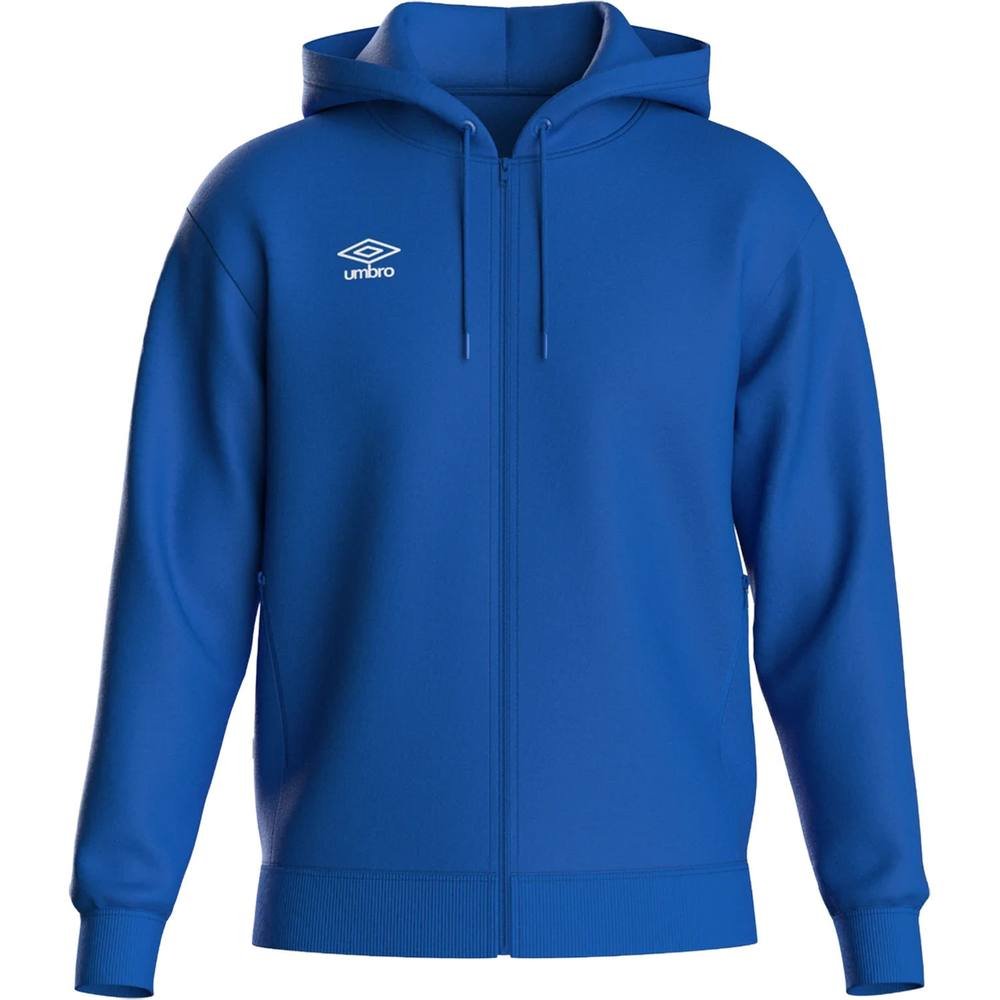Umbro Umbro Men's Club Leisure Full Zip Hoodie in Mid Blue - 2