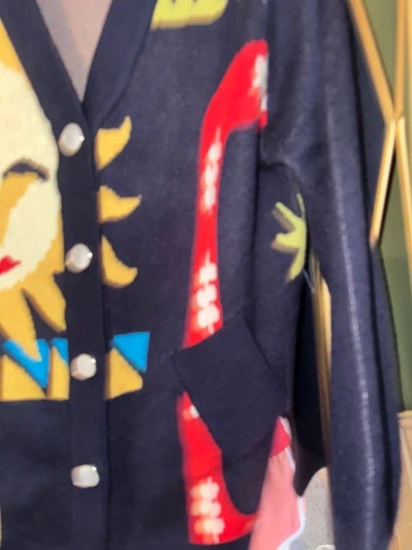 Never Fully Dressed NFD Sundazed Navy Cardigan Size S NEW