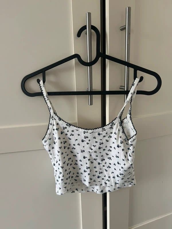 Bershka Floral Bershka Vest Top