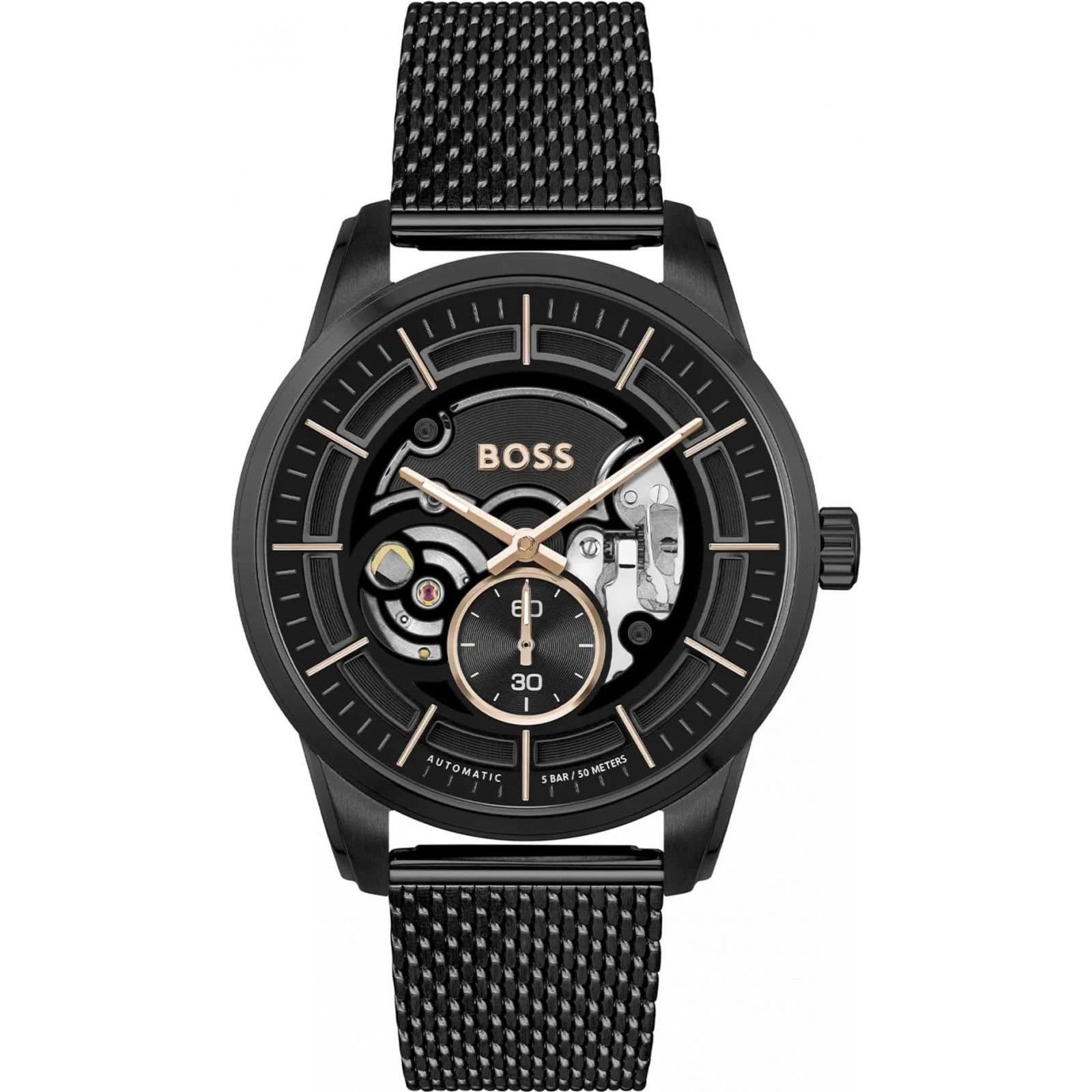 Boss BOSS Men's 1514035 42mm Automatic Watch in Black