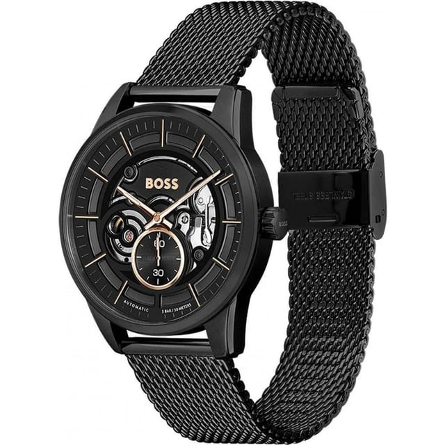 Boss BOSS Men's 1514035 42mm Automatic Watch in Black - 2
