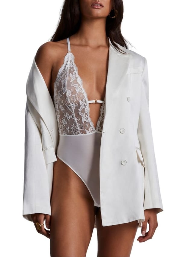 Aubade Aubade Women's Kiss Of Love Body in White - 3