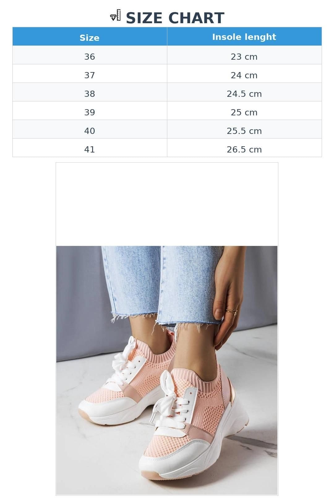 Love Lace Love Lace Women's Wedge Sneakers Summer Casual Comfort White Rubber Sole Everyday in Pink - 4