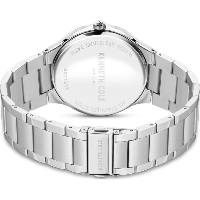 Kenneth Cole Kenneth Cole Men's KCWGK2123504 Classic 44mm Quartz Watch in Silver - 2