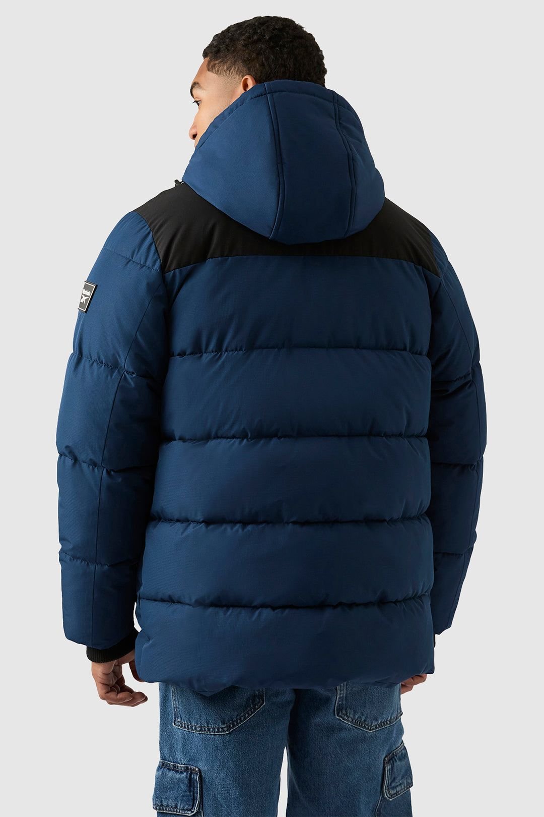 Reebok Reebok Men's Parka Puffer Jacket in Blue - 2