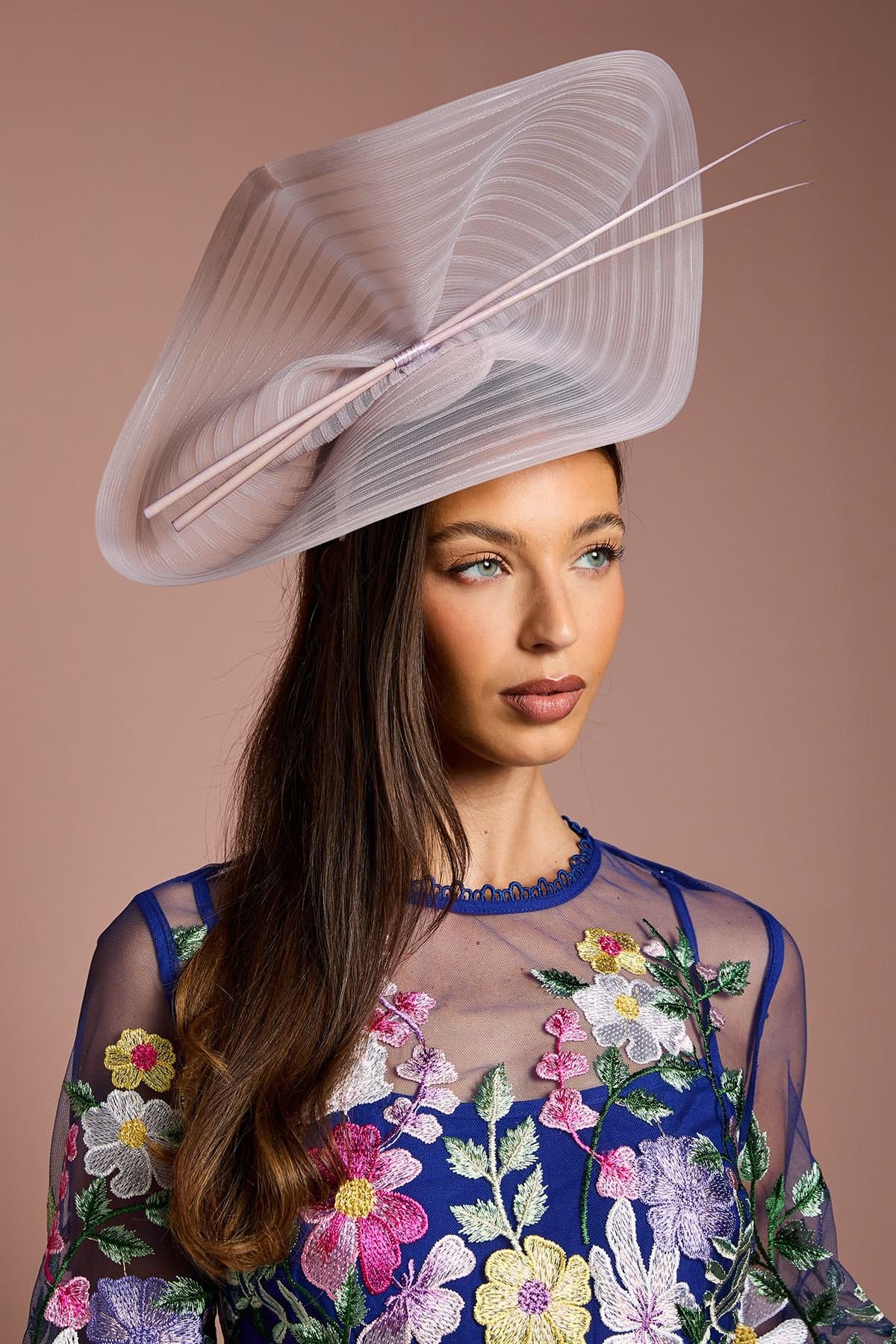Coast Coast Mauve Quill Detail Fascinator