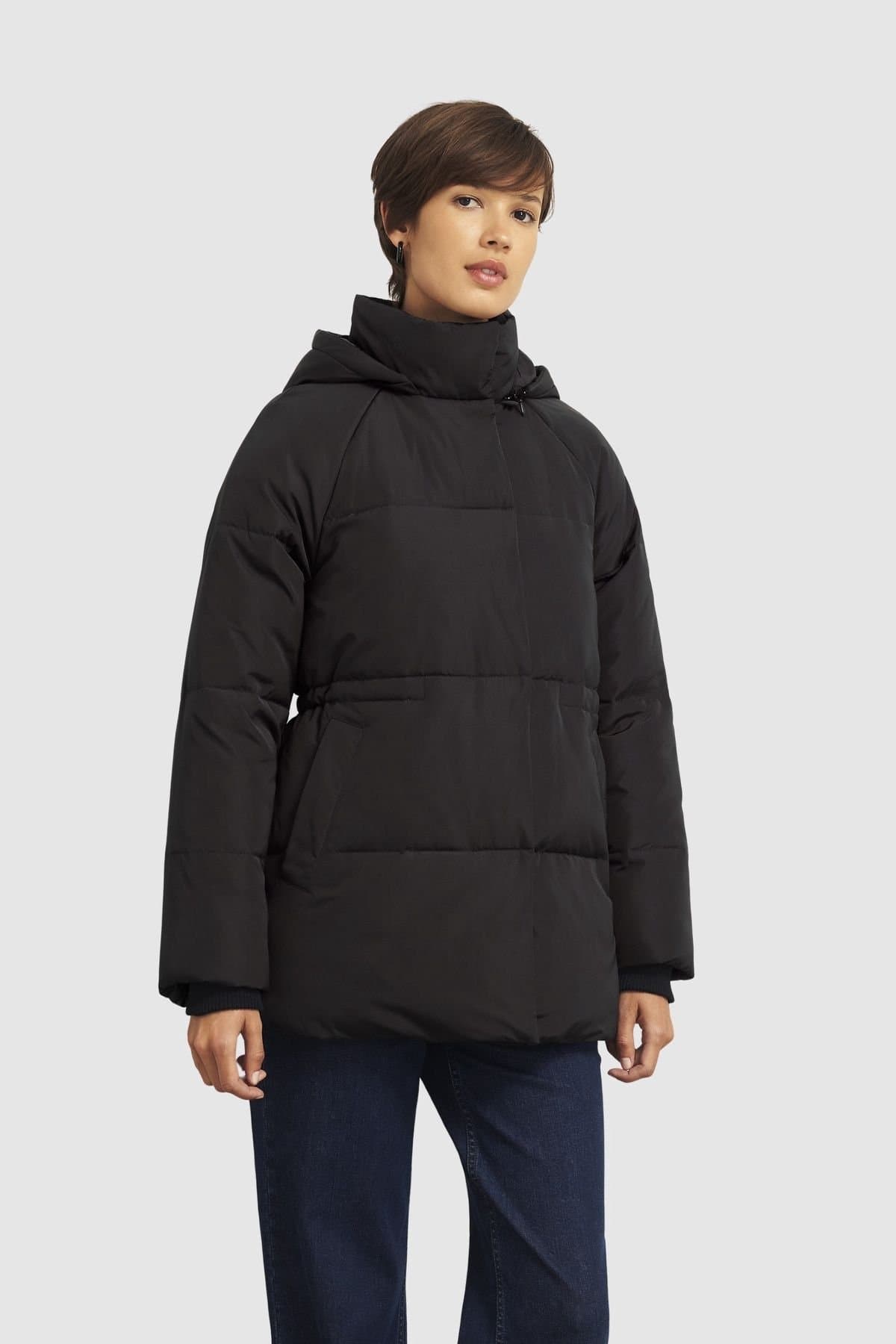 Hobbs London Hobbs London Women's Cara Puffer Coat in Black