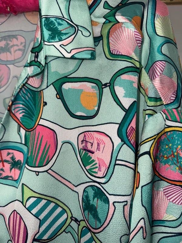 Never Fully Dressed Never Fully Dressed Sunglasses Oversized Shirt Size 10 NEW