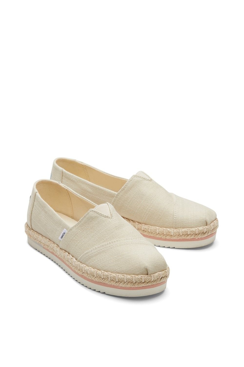 TOMS TOMS Women's Alpargata Platform Rope Shoes in Natural - 2