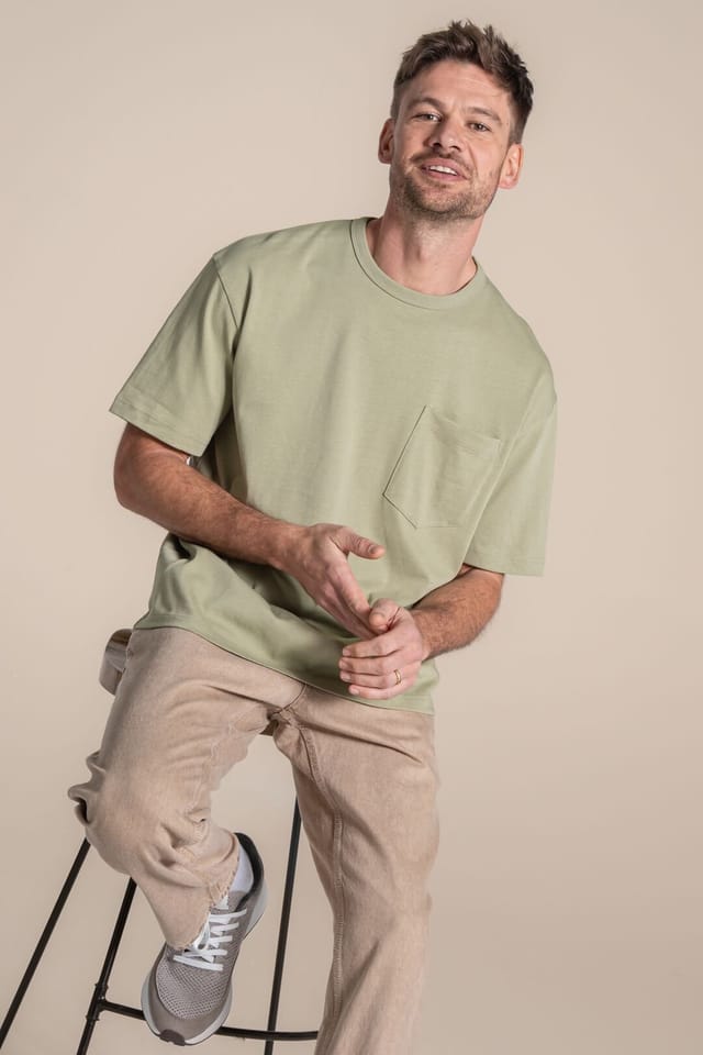 Craghoppers Craghoppers Men's Elements T-shirt in Pale Green - 3