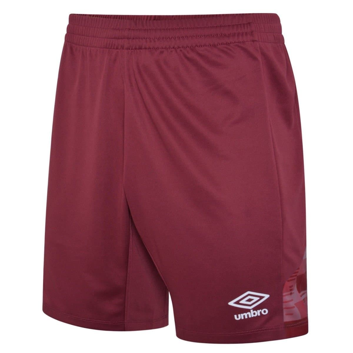 Umbro Umbro Men's Vier Shorts in Burgundy